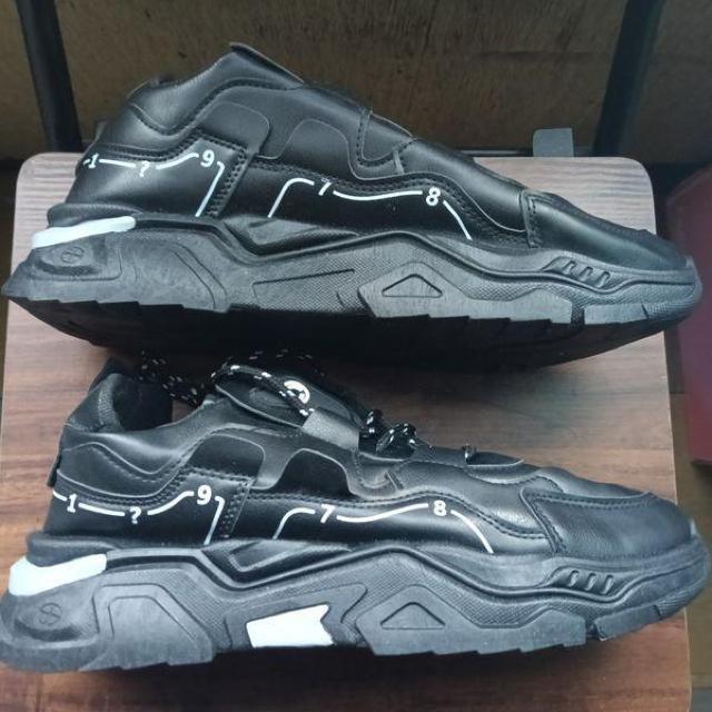 �V�i 26.5cm �����Y �X�j�[�J�[ �u���b�N �V���[�Y �C ���i�� �� �j���t�@�b�V������ 