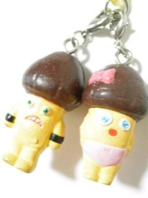 【きのこの山】可愛い♪携帯ストラップ < 家電/AV  【きのこの山】可愛い♪携帯ストラップ < 家電/AVの