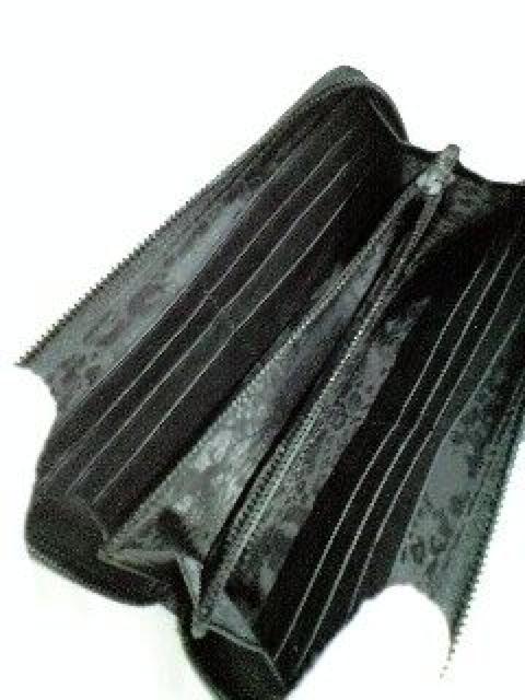 新品Roenロエン スカルキルティングラウンドジップウォレット 長財布 < ブランド  新品Roenロエン スカルキルティングラウンドジップウォレット 長財布 < ブランドの