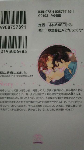 お試し結婚はじめました★葉嶋ナノハ★チュールキス文庫 < 本/雑誌  お試し結婚はじめました★葉嶋ナノハ★チュールキス文庫 < 本/雑誌の
