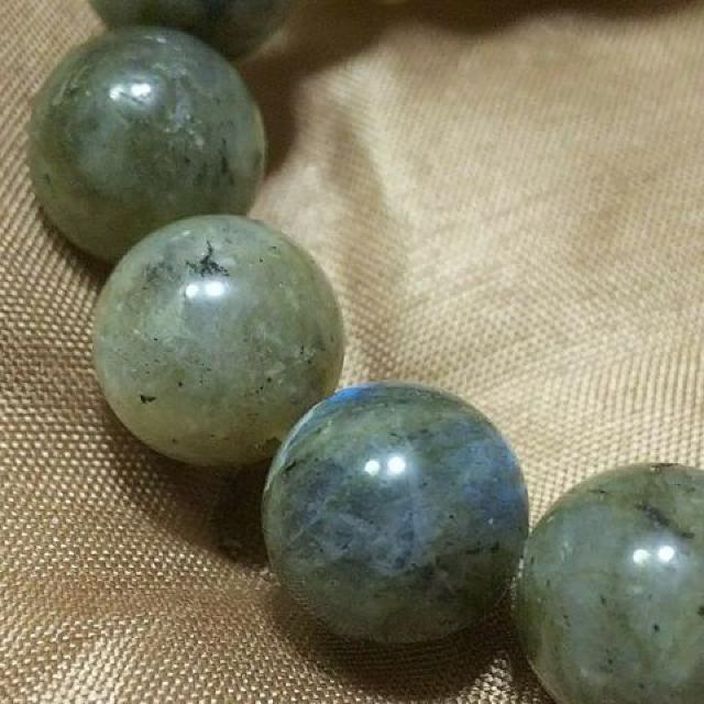 新品★天然石在庫処分★月と太陽の象徴12mm玉ラブラドライト < 男性アクセサリー/時計 新品★天然石在庫処分★月と太陽の象徴12mm玉ラブラドライト < 男性アクセサリー/時計の