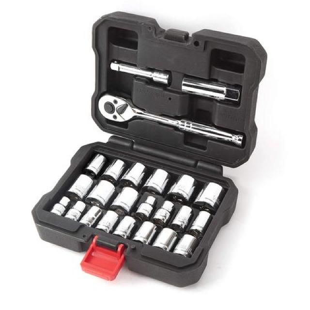 ソケットレンチセット ガレージツールセット 差込角9.5mm(3/8) < ペット/手芸/園芸  ソケットレンチセット ガレージツールセット 差込角9.5mm(3/8) < ペット/手芸/園芸の