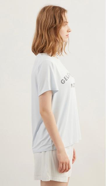 ジェラートピケ ワンポイントロゴTシャツ&ショートパンツ&巾着3点SET < ブランド  ジェラートピケ ワンポイントロゴTシャツ&ショートパンツ&巾着3点SET < ブランドの