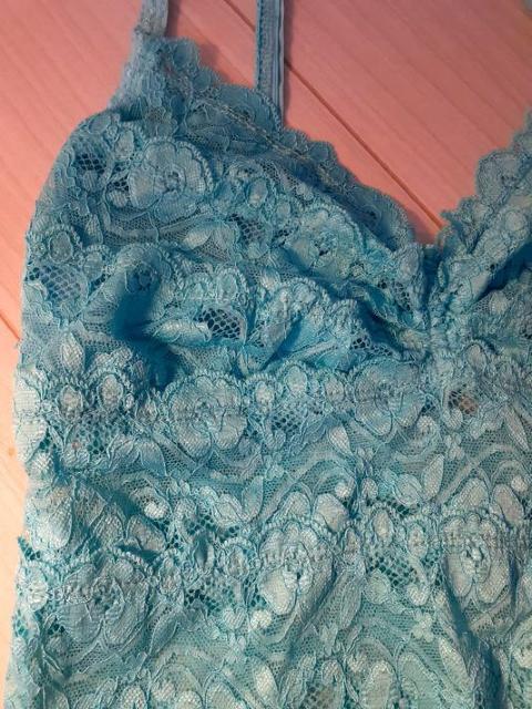 可愛い♪レース キャミソール ブラジャー インナー ストレッチ ヨガ◆エメラルドグリーン◆S < 女性ファッション  可愛い♪レース キャミソール ブラジャー インナー ストレッチ ヨガ◆エメラルドグリーン◆S < 女性ファッションの