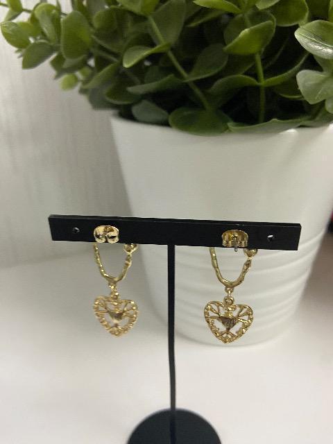 最終値下げ ハンドメイド ハートのピアス < 女性ファッション  最終値下げ ハンドメイド ハートのピアス < 女性ファッションの
