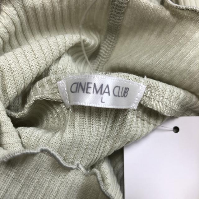 即決 新品 タグ付き CINEMA CLUB ハイネックT < 女性ファッション  即決 新品 タグ付き CINEMA CLUB ハイネックT < 女性ファッションの
