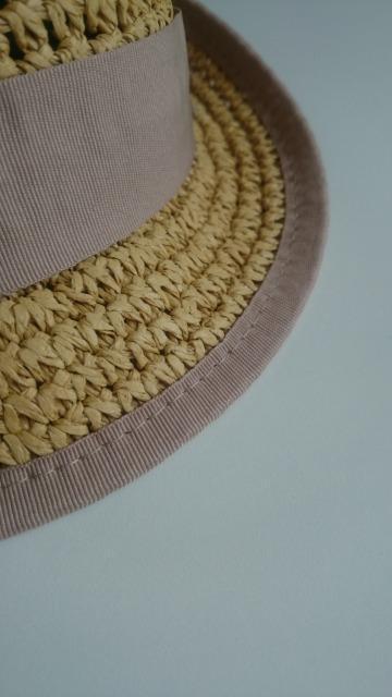 未使用★中折れストローハット★ペーパーハット★麦わら帽子★ < 女性ファッション 未使用★中折れストローハット★ペーパーハット★麦わら帽子★ < 女性ファッションの