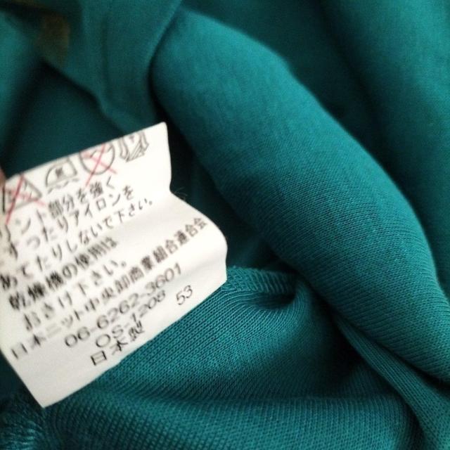 ターコイズ Tシャツ Мサイズ 五分袖 < 女性ファッション ターコイズ Tシャツ Мサイズ 五分袖 < 女性ファッションの