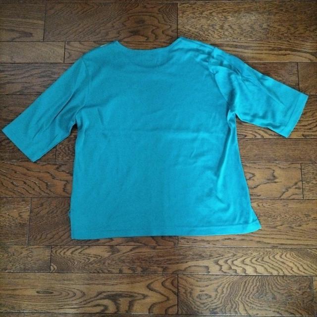 ターコイズ Tシャツ Мサイズ 五分袖 < 女性ファッション ターコイズ Tシャツ Мサイズ 五分袖 < 女性ファッションの