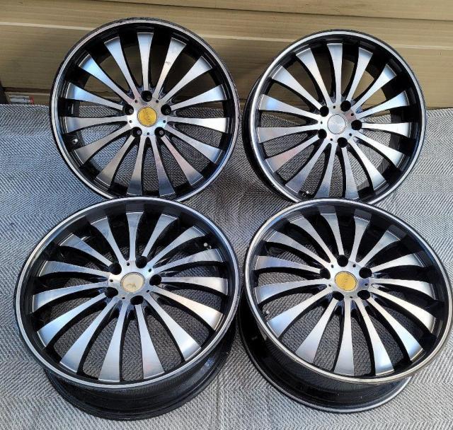 深リム BLACK ART ブラックアート シャドウ20インチ 8J+38 114.3-5H ホイールのみ4本セットアルファード < 自動車/バイク 深リム BLACK ART ブラックアート シャドウ20インチ 8J+38 114.3-5H ホイールのみ4本セットアルファード < 自動車/バイク