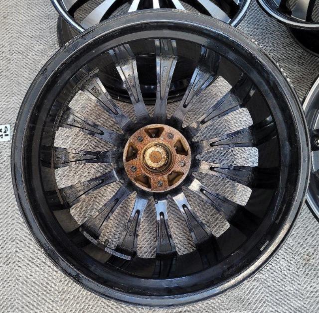 深リム BLACK ART ブラックアート シャドウ20インチ 8J+38 114.3-5H ホイールのみ4本セットアルファード < 自動車/バイク 深リム BLACK ART ブラックアート シャドウ20インチ 8J+38 114.3-5H ホイールのみ4本セットアルファード < 自動車/バイク