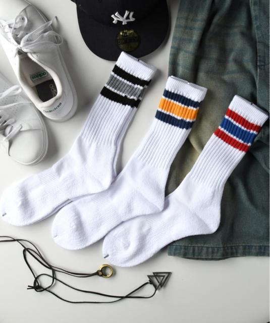 【新品3足セット】ホワイトライン ヘビーパイル メンズソックス < 男性ファッション 【新品3足セット】ホワイトライン ヘビーパイル メンズソックス < 男性ファッションの