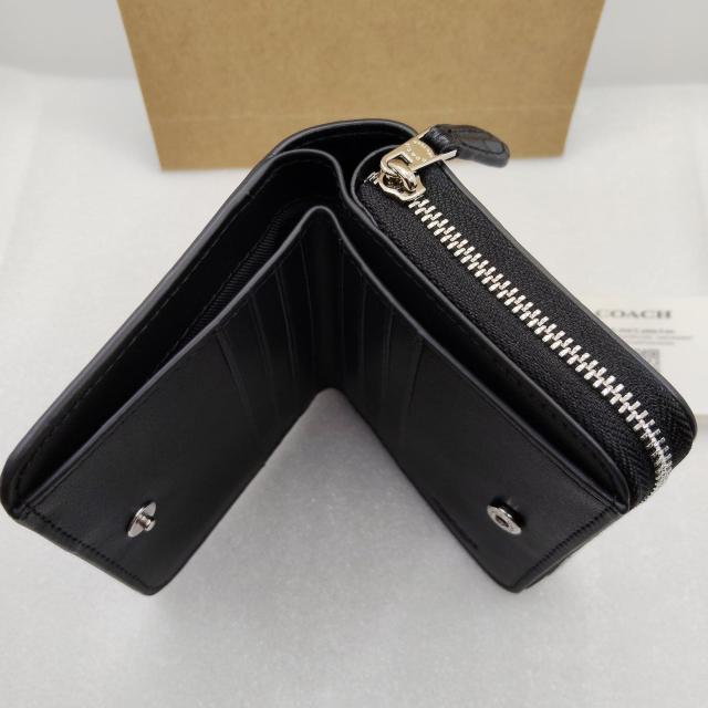 新品COACH長財布 ビルフォールド ウォレット クロコダイル柄押し型 エンボスドレザー < ブランド 新品COACH長財布 ビルフォールド ウォレット クロコダイル柄押し型 エンボスドレザー < ブランドの