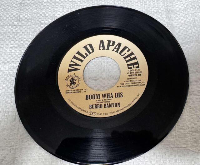 BURRO BANTON / BOOM WHA DIS WILD APACHE 7�C���` ���R�[�h ���Q�G �_���X�z�[�� ����  �� CD/DVD/�r�f�I�� 