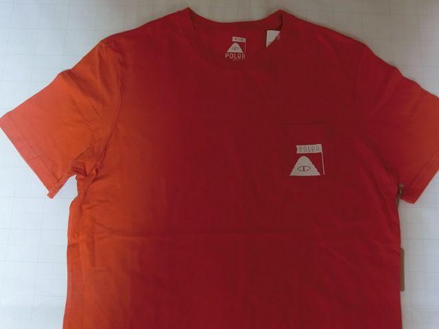 発祥の地OregonPortland【POLeR】 ポケット付ロゴプリントT US L < 男性ファッション  発祥の地OregonPortland【POLeR】 ポケット付ロゴプリントT US L  < 男性ファッションの