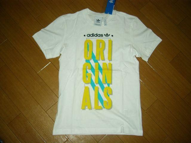 新品アディダスオリジナルスadidas originalsロゴTシャツS白 < ブランド 新品アディダスオリジナルスadidas originalsロゴTシャツS白 < ブランドの