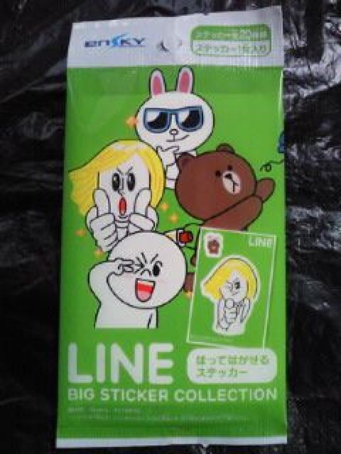 LINE BIG STICKER COLLECTION 20 C V[ XebJ[ J  CeA/Ct 