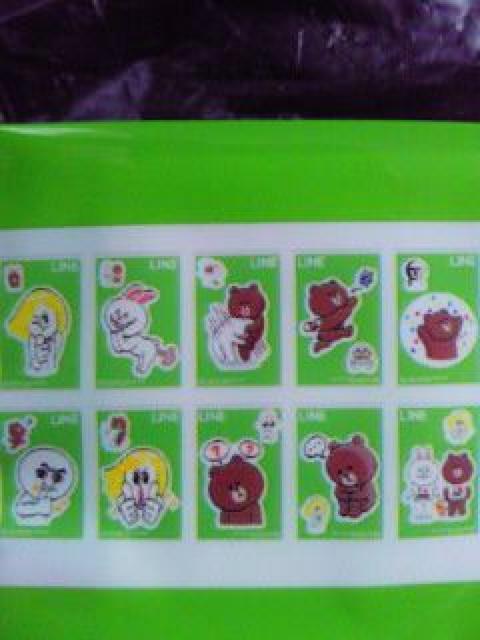 LINE BIG STICKER COLLECTION 20 C V[ XebJ[ J  CeA/Ct 