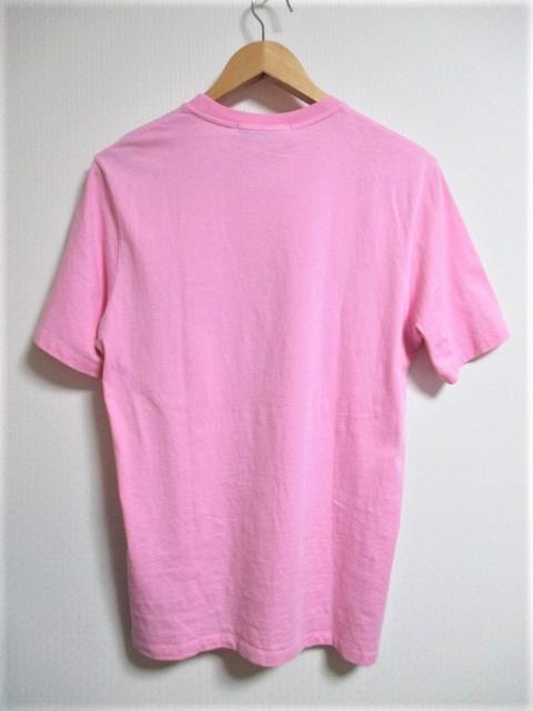 ☆MSGM エムエスジーエム ロゴ プリント Tシャツ/メンズ/XS/ピンク☆新品 < ブランド  ☆MSGM エムエスジーエム ロゴ プリント Tシャツ/メンズ/XS/ピンク☆新品 < ブランドの