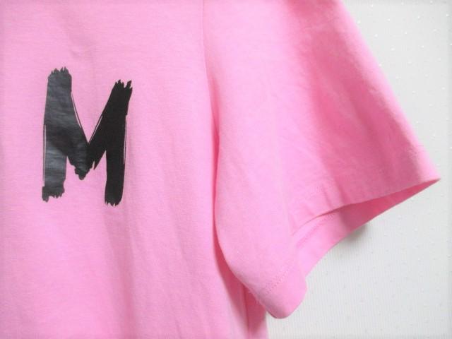 ☆MSGM エムエスジーエム ロゴ プリント Tシャツ/メンズ/XS/ピンク☆新品 < ブランド  ☆MSGM エムエスジーエム ロゴ プリント Tシャツ/メンズ/XS/ピンク☆新品 < ブランドの