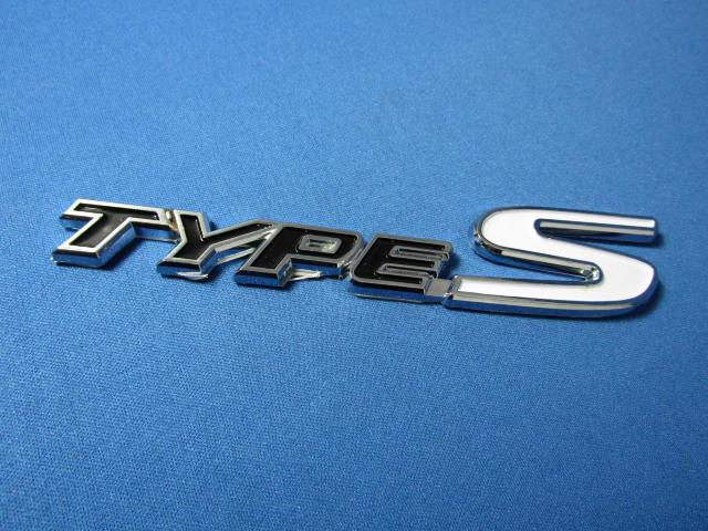 ●TYPE S エス ABS製 CH/WHITE/RED 凹凸仕様 エンブレム 新品● < 自動車/バイク ●TYPE S エス ABS製 CH/WHITE/RED 凹凸仕様 エンブレム 新品● < 自動車/バイク