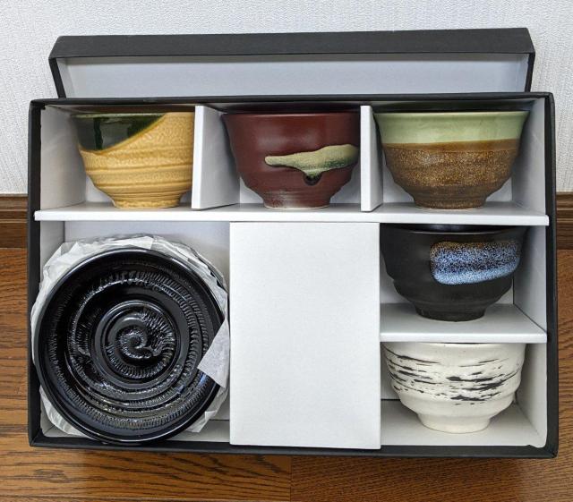 ★茶碗★湯のみ茶碗★ティーセット★お茶★五彩 茶托付陶碗★5セット★新品未使用★お客様用★高級★ < インテリア/ライフ  ★茶碗★湯のみ茶碗★ティーセット★お茶★五彩 茶托付陶碗★5セット★新品未使用★お客様用★高級★  < インテリア/ライフの