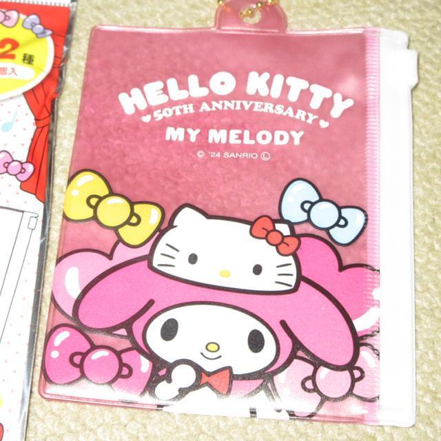 未使用☆サンリオキャラクターズ*チェーン付きファスナーケース(マイメロディ)ハローキティ50周年 < 女性ファッション  未使用☆サンリオキャラクターズ*チェーン付きファスナーケース(マイメロディ)ハローキティ50周年 < 女性ファッションの