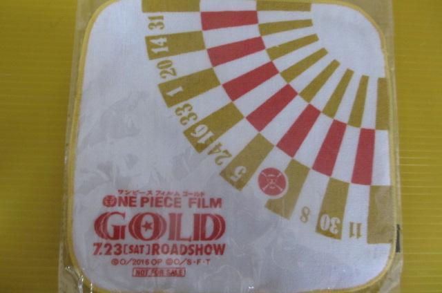 ONE PIECE FILM GOLD ワンピース フィルムゴールド ハンカチ < アニメ/コミック/キャラクター  ONE PIECE FILM GOLD ワンピース フィルムゴールド ハンカチ  < アニメ/コミック/キャラクターの