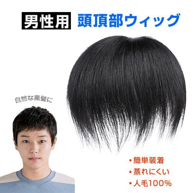 ウィッグ メンズ 男性 ヘアピース 人毛100% 頭頂部 部分ウィッグ トップカバー 薄毛 白髪隠し 増毛 ボリュームアップ 自然 < インテリア/ライフ  ウィッグ メンズ 男性 ヘアピース 人毛100% 頭頂部 部分ウィッグ トップカバー 薄毛 白髪隠し 増毛 ボリュームアップ 自然  < インテリア/ライフの