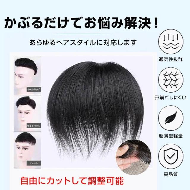 ウィッグ メンズ 男性 ヘアピース 人毛100% 頭頂部 部分ウィッグ トップカバー 薄毛 白髪隠し 増毛 ボリュームアップ 自然 < インテリア/ライフ  ウィッグ メンズ 男性 ヘアピース 人毛100% 頭頂部 部分ウィッグ トップカバー 薄毛 白髪隠し 増毛 ボリュームアップ 自然 < インテリア/ライフの