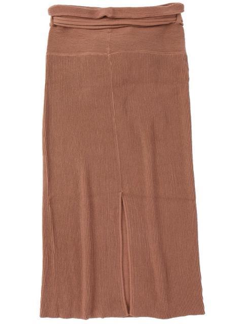 And A アンドエー ベルト付き ニット ロング スカート < 女性ファッション And A アンドエー ベルト付き ニット ロング スカート < 女性ファッションの