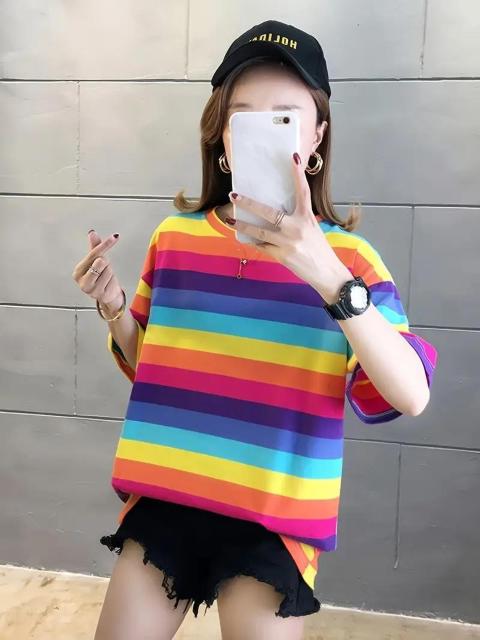 超お買い得890円★レディース プラスサイズ ルーズフィット プリントTシャツ - パステルカラー 半袖 ローズレッド フリー < 女性ファッション  超お買い得890円★レディース プラスサイズ ルーズフィット プリントTシャツ - パステルカラー 半袖 ローズレッド フリー < 女性ファッションの