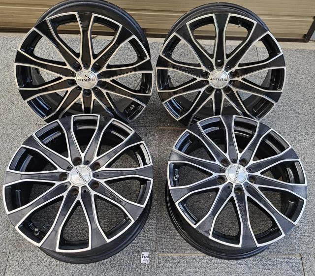 コスミック ヴェネルディ ヴェレッツォ7j×17インチ +50 114.3/5H 4本セット マークUブリット ノアヴォクシーエ < 自動車/バイク コスミック ヴェネルディ ヴェレッツォ7j×17インチ +50 114.3/5H 4本セット マークUブリット ノアヴォクシーエ < 自動車/バイク