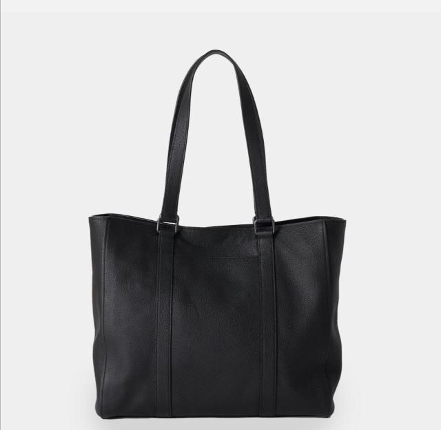 121000円★新品&正規品保証★コーチ ★ぺブルレザー★ダブル ハンドル トートバッグ黒 < ブランド  121000円★新品&正規品保証★コーチ ★ぺブルレザー★ダブル ハンドル トートバッグ黒  < ブランドの