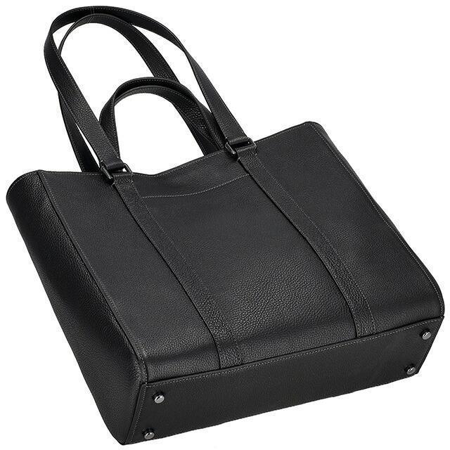 121000円★新品&正規品保証★コーチ ★ぺブルレザー★ダブル ハンドル トートバッグ黒 < ブランド  121000円★新品&正規品保証★コーチ ★ぺブルレザー★ダブル ハンドル トートバッグ黒 < ブランドの
