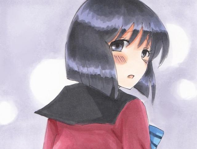 自作イラスト セーラームーン ほたる 制服チラリ照れ < アニメ/コミック/キャラクター  自作イラスト セーラームーン ほたる 制服チラリ照れ  < アニメ/コミック/キャラクターの