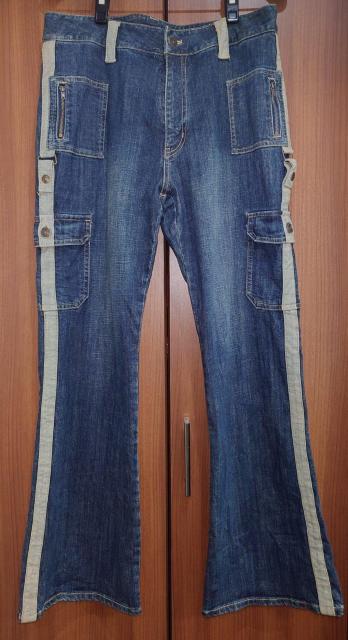 美品★カーゴパンツ★W86★デザインデニム★FtoF★ブーツカットデニム★ユニセックスデニム★ワークパンツ★可愛い★送料無料 < 男性ファッション 美品★カーゴパンツ★W86★デザインデニム★FtoF★ブーツカットデニム★ユニセックスデニム★ワークパンツ★可愛い★送料無料 < 男性ファッションの