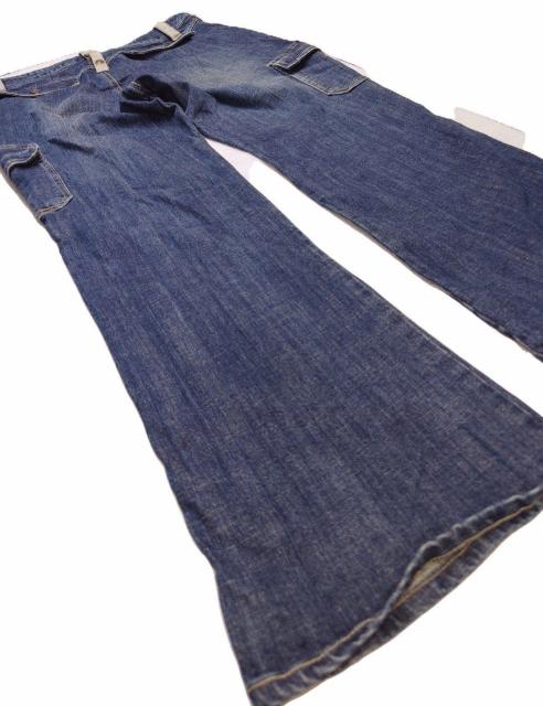 美品★カーゴパンツ★W86★デザインデニム★FtoF★ブーツカットデニム★ユニセックスデニム★ワークパンツ★可愛い★送料無料 < 男性ファッション 美品★カーゴパンツ★W86★デザインデニム★FtoF★ブーツカットデニム★ユニセックスデニム★ワークパンツ★可愛い★送料無料 < 男性ファッションの