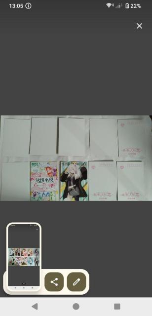 �A�j���J�[�h�|�X�g�J�[�h3����f�͕\���ł��B���v10���Z�b�g �傫���n�K�L�T�C�Y�@����@�R�~�b�N�w���̃I�}�P �� �C���e���A/���C�t�� 