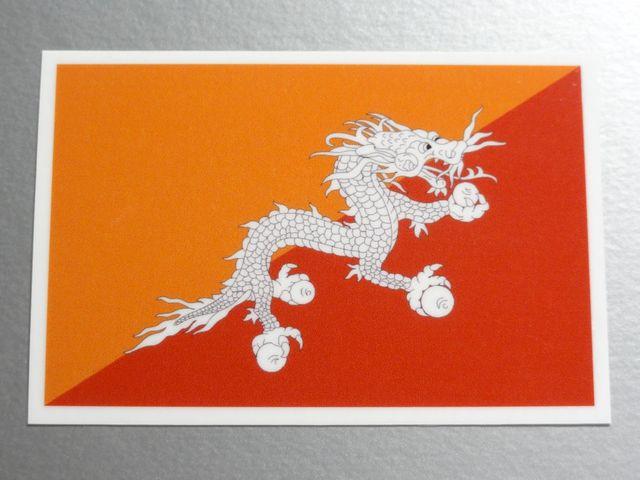 1■ブータン国旗ステッカー1枚 シール ☆即買!■ < レジャー/スポーツ 1■ブータン国旗ステッカー1枚 シール ☆即買!■ < レジャー/スポーツの