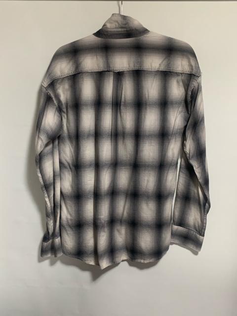 ドロップショルダーチェックシャツ GOSTAR DE FUGA フーガ < 男性ファッション  ドロップショルダーチェックシャツ GOSTAR DE FUGA フーガ < 男性ファッションの