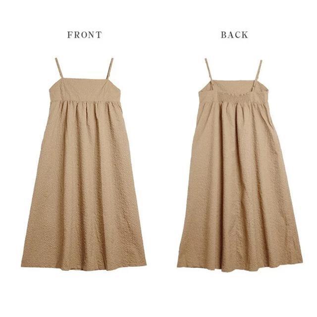 送料無料 新品 ジャガードウェーブキャミワンピース 韓国 < 女性ファッション  送料無料 新品 ジャガードウェーブキャミワンピース 韓国 < 女性ファッションの