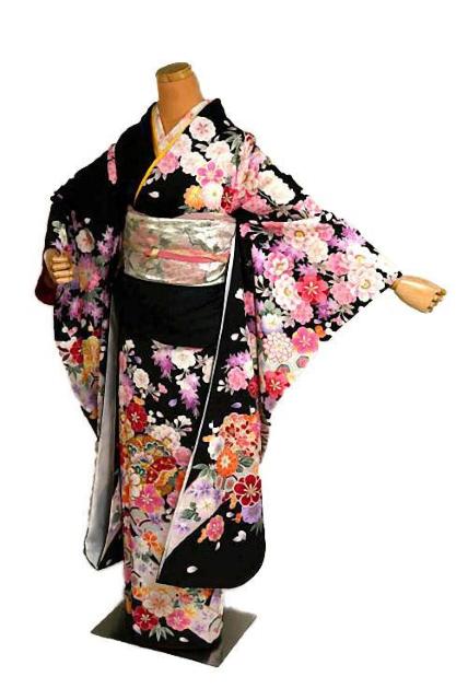 【最高峰】新品同様 金彩 本金箔 金駒シシュウ 花尽くし吉祥文 振袖 身丈178cm 裄丈73.5cm T3480 < 女性ファッション  【最高峰】新品同様 金彩 本金箔 金駒シシュウ 花尽くし吉祥文 振袖 身丈178cm 裄丈73.5cm T3480  < 女性ファッションの