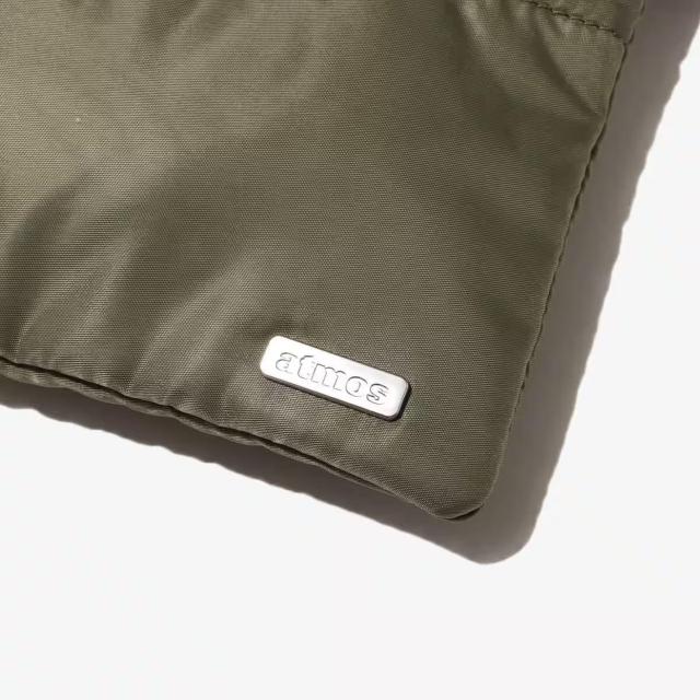新品 ATMOS アトモス ナイロンツイル ショルダーバッグ カーキ ポーチ Nylon Twill shoulder bag < ブランド 新品 ATMOS アトモス ナイロンツイル ショルダーバッグ カーキ ポーチ Nylon Twill shoulder bag < ブランドの