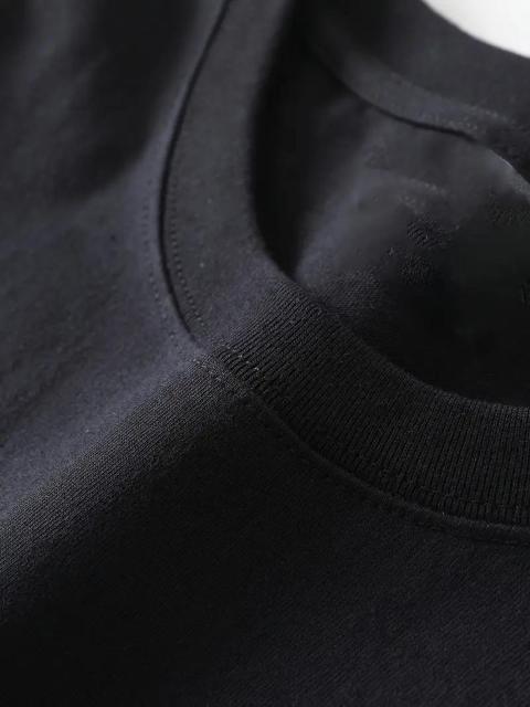 超お買い得1990円★メンズ コットン 長袖 Tシャツ 日本語書道プリント、わずかに伸縮性のあるニット生地 日本サイズL < 男性ファッション  超お買い得1990円★メンズ コットン 長袖 Tシャツ 日本語書道プリント、わずかに伸縮性のあるニット生地 日本サイズL < 男性ファッションの