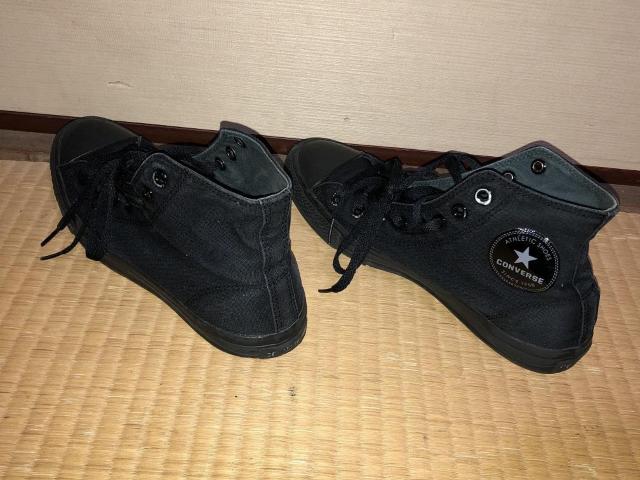 良好!コンバース CONVERSE ハイカット オールブラック 26.0p < 男性ファッション 良好!コンバース CONVERSE ハイカット オールブラック 26.0p < 男性ファッションの