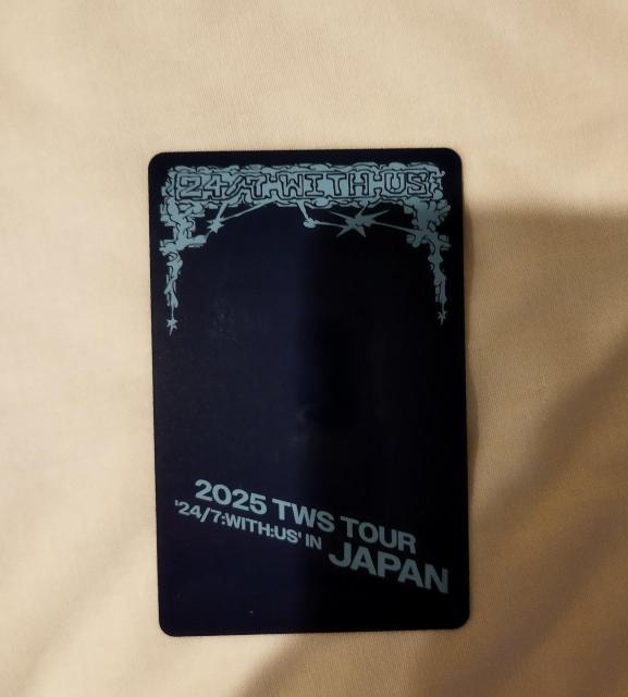 24/7WITH US 2025 TWS TOUR JAPAN アプグレ特典 < タレントグッズ  24/7WITH US 2025 TWS TOUR JAPAN アプグレ特典 < タレントグッズの