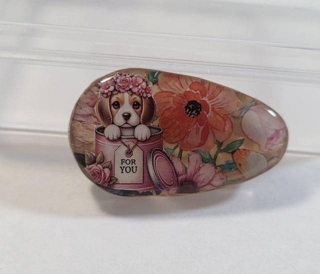 ビーグルかわいいヘアクリップ★髪留め ハンドメイド ビーグル ビーグルアクセサリー ビーグルグッズ 犬グッズ < 女性ファッション ビーグルかわいいヘアクリップ★髪留め ハンドメイド ビーグル ビーグルアクセサリー ビーグルグッズ 犬グッズ < 女性ファッションの