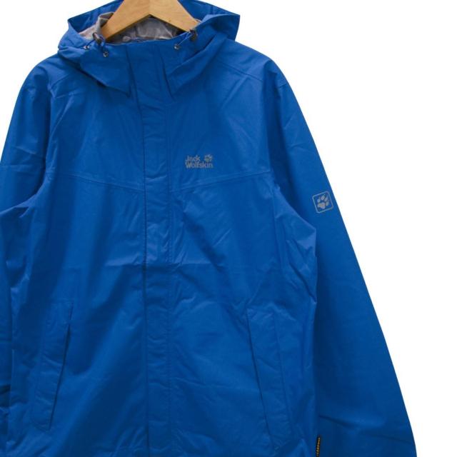 即買☆ジャックウルフスキン CB/XLサイズ マウンテンジャケット 送料無料 ブルー 青 防水 防風 透湿 < 男性ファッション 即買☆ジャックウルフスキン CB/XLサイズ マウンテンジャケット 送料無料 ブルー 青 防水 防風 透湿 < 男性ファッションの