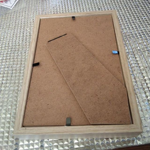 木製フォトフレーム。 セーラーサターンポストカード付き < インテリア/ライフ 木製フォトフレーム。 セーラーサターンポストカード付き < インテリア/ライフの